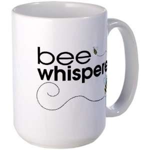 Bee Whisperer Bumble bee Large Mug by   Kitchen 