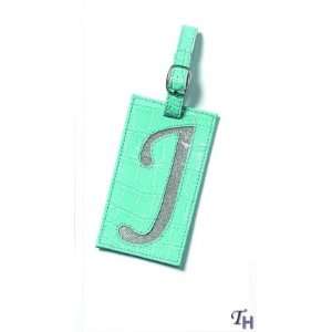 Russ Berrie Du Jour Initial Luggage Tag   Letter J