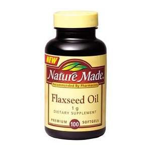 Flaxseed Oil Softgel 1000mg N M Size 100