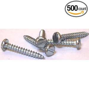 Self Tapping Screws Slotted / Pan Head / Type A / 18 8 Stainless 