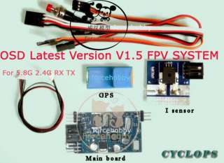   NOVA OSD System Auto return function W/GPS infrared/current sensor FPV