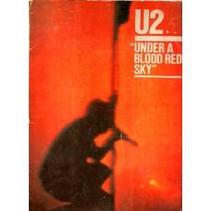  U2 Under a Blood Red Sky Blue Mountain Music Books