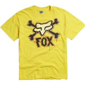 Fox Racing Only Hawkeye Youth Boys Short Sleeve Racewear Shirt w/ Free 