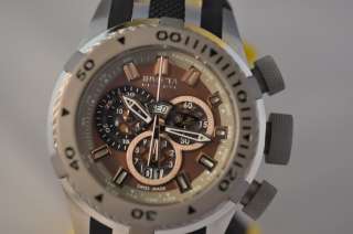 Mens Invicta 0981 Reserve Bolt Swiss Quartz Chronograph Watch   NO 