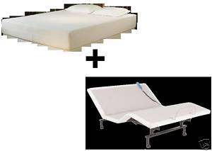  ShipShape adjustable bed & 10 Tranquility memory foam mattress  