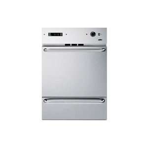  Summit Stainless Steel Gas Wall Oven