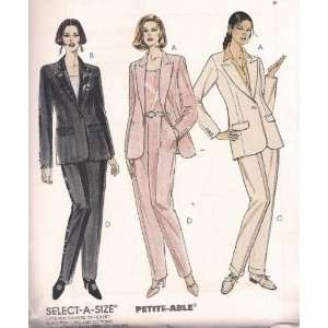    Lined Jacket, Top & Pants, Size E (14 16 18) Arts, Crafts & Sewing
