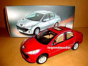 18 China New Peugeot 207 red  