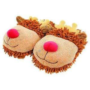  Aroma Home Fuzzy Friends Rudolph Slippers Health 