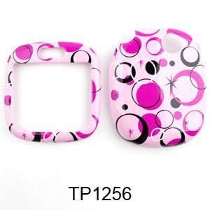 Sharp Kin 1 Colorful Circles on Pink Hard Case/Cover/Faceplate/Snap On 