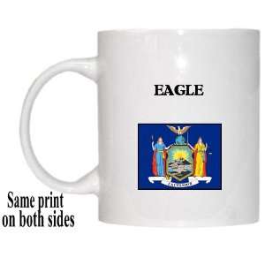  US State Flag   EAGLE, New York (NY) Mug 
