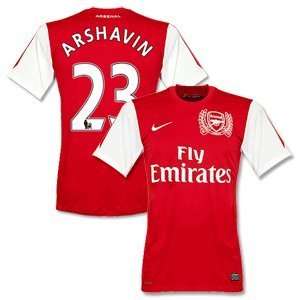 11 12 Arsenal Home Jersey + Arshavin 23 