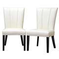Warehouse of Tiffany White Dining Room Chairs (Set of 2)   