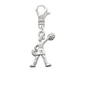  Cheerleader Standing Clip On Charm Arts, Crafts & Sewing