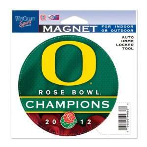  Oregon Ducks 2012 Rose Bowl Champions Die Cut Magnet 