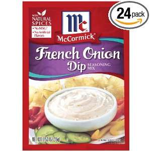McCormick French Onion, 0.53 Ounce Units (Pack of 12)  