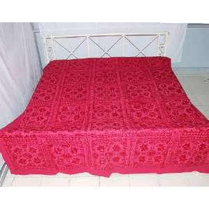  Indian Decorative Home Furnishing Cotton Bedspread with 