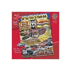  Get Your Kicks on Route 66 Jigsaw Puzzle 500pc Toys 