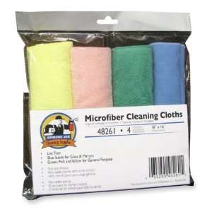  Genuine Joe Cleaning Cloth,4 / Pack   Assorted Office 
