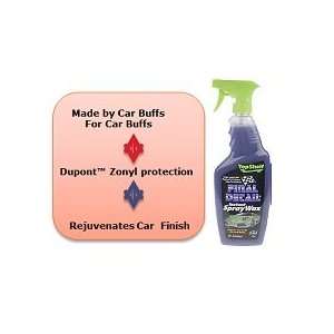  Final Detail Instant Spray Wax with DupontTM Zonyl® brand 