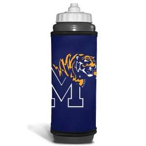 Memphis Tigers Royal Blue 32oz. Team Logo Cooler Coolie 