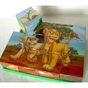  Disney Lion King puzzle 6 in 1  3D  wood Puzzle  Simba 