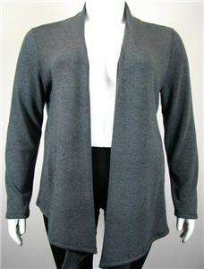 Plus Size Gray Cardigan Style Sweater Jacket 5X NWT  