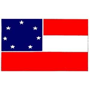     3x5ft Polyester 1st Confederate Flag #F1061 Patio, Lawn & Garden