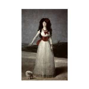   Francisco De Goya   13th Duchess Of Alba Giclee Canvas