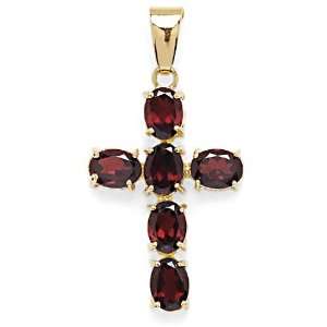   with Sapphire and White Cubic Zirconia, form Cross, weight 6.9 grams