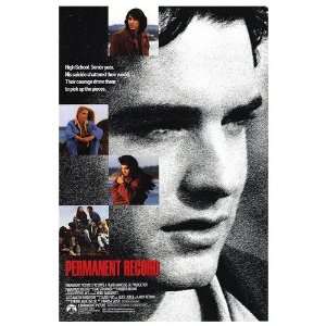 Permanent Record Original Movie Poster, 27 x 40 (1988 