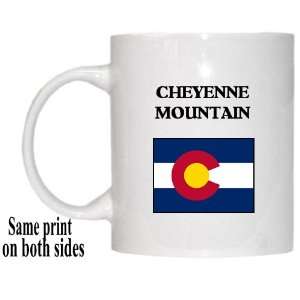  US State Flag   CHEYENNE MOUNTAIN, Colorado (CO) Mug 