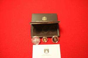 1989 PROOF CONGRESSIONAL COMMEM 3 PIECE SET (5 AVAIL.)  