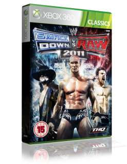 WWE SMACKDOWN VS RAW 2011 CLASSICS XBOX 360 WRESTLING NEW SEALED PAL 