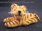 Kunstlerschutz Handwork West Germany Flocked Animal Tiger Toy