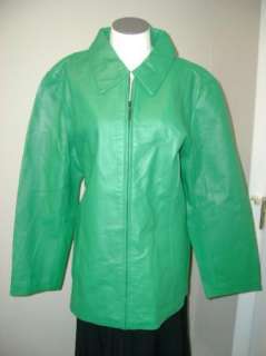 Dialogue 2 way Washable Leather Fully Lined Jacket XS  