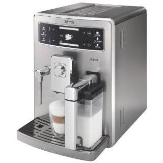 Saeco Royal Coffee Bar Automatic Espresso Machine, Silver and Graphite 