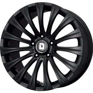  Drag DR 43 Flat Black Wheel (17x8/5x120mm) Automotive