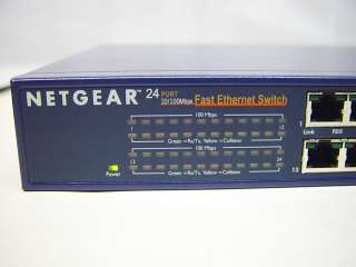   FS524 ProSafe 10/100 Mbps 24 Port External Fast Ethernet Switch  