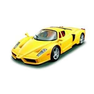   24 Al Ferrari Enzo Assembly Line Model Kit   Yellow Toys & Games