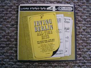 Irving Berlin   All Time Hits   Reel to reel album 7  