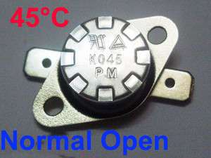 Pcs KSD301 Temperature Switch Thermostat 45°C 45 Degree N.O. Normal 