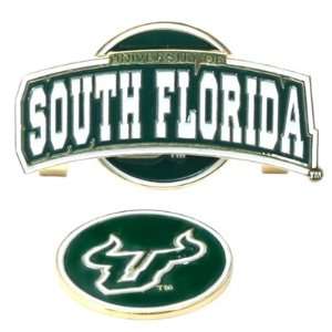  University of South Florida Bulls Slider Clip w/ Golf Ball 