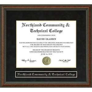  Northland Community & Technical College Diploma Frame 
