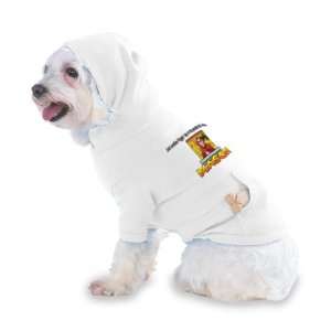   MASON Hooded (Hoody) T Shirt with pocket for your Dog or Cat XS White