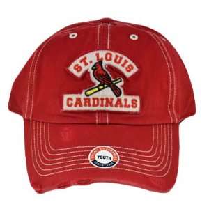  MLB ST LOUIS CARDINALS YOUTH KIDS HAT CAP RED NEW ADJ 