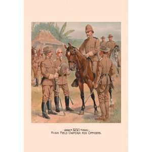 Khaki Field Uniform for Officers 16X24 Giclee Paper 