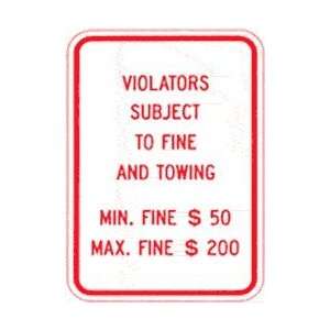  Metal traffic Sign 12x18 Pennsylvania   Handicapped Parking, Sign 
