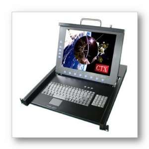  CTX LDS320D 8P Rackmount LCD Console Drawer