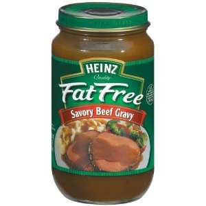 Heinz Fat Free Beef Gravy 12oz 3pack Grocery & Gourmet Food